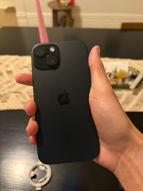 iPhone 15 128GB Black rear view
