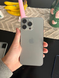 iPhone 15 Pro Max 256GB Natural Titanium rear view